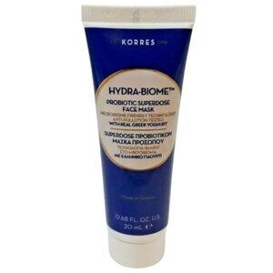 Korres Hydra-Biome Probiotic Superdose Face Mask Greek Yoghurt 0.68oz/20mL